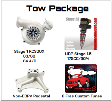 TOW - STAGE 2 PACKAGE UDP 425HP 99-03 7.3L